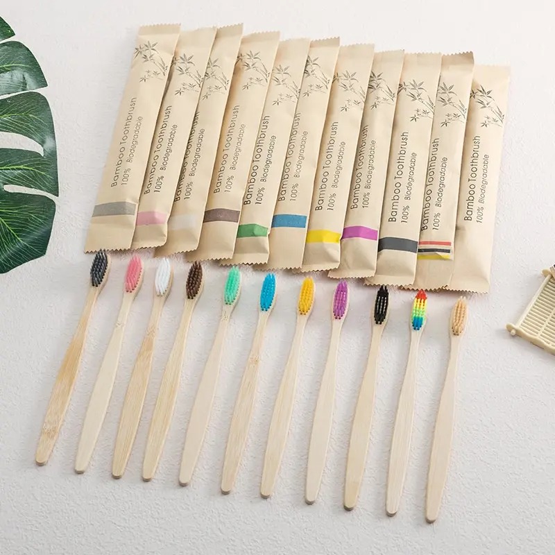 10 Paket Doğal Bambu Diş Fırça - Bamboo Toothbrush Set incelemesi ve fiyatı