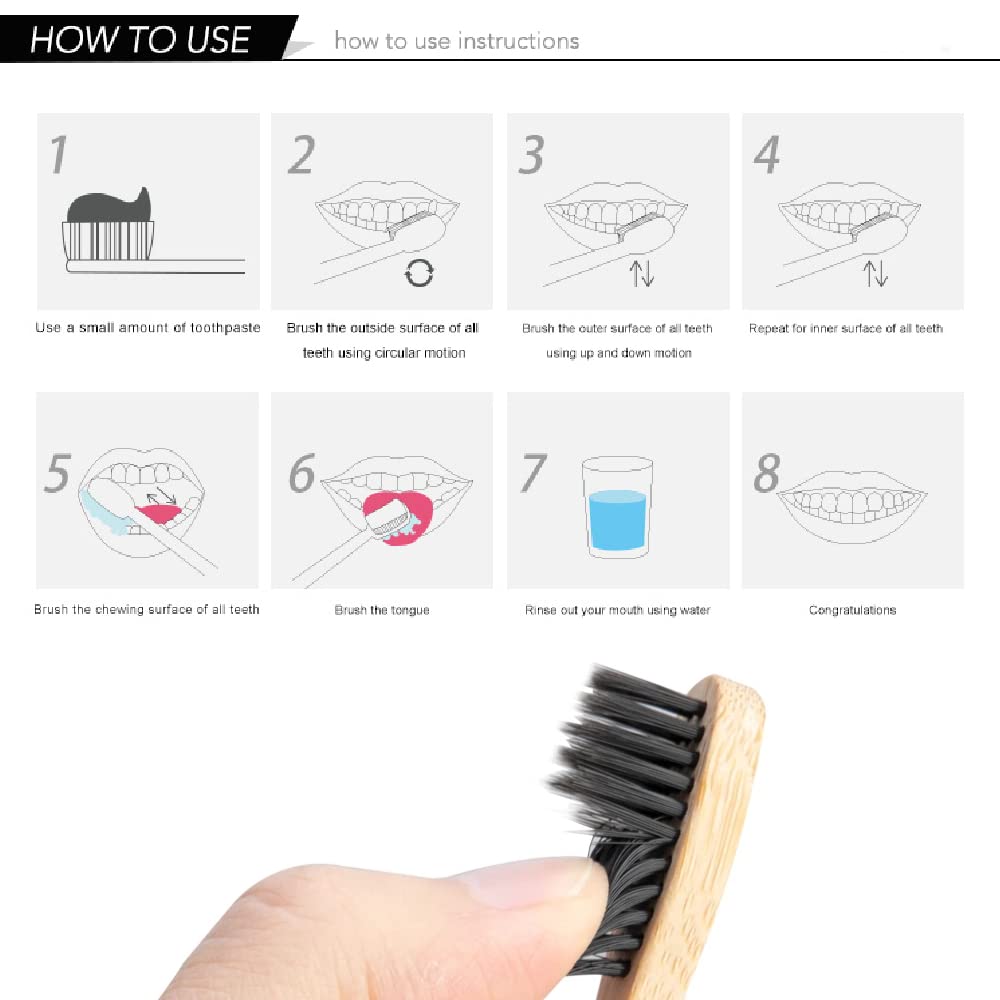 10 Paket Doğal Bambu Diş Fırça - Bamboo Toothbrush Set incelemesi ve fiyatı